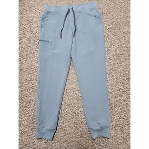 Figs Scrub Pants Light Blue Zamora Joggers LT Nurse Vet